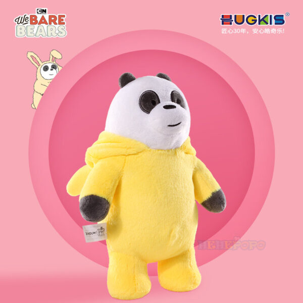 Free Shipping Original We Bare Bears Plush Toys Soft Bunny Edition Panda Ice Bear Stuffed Dolls 5