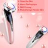 Home Use Frequency LED Cleansing Therapy Beauty Device Led Facial Massage Skin Tightening lifting Anti Aging Beauty Instrument