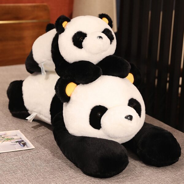 Hot 1pc 60cm 120cm Giant Panda Plush Toys Soft Sleep Pillow Cartoon Animal Bear Stuffed Baby 1