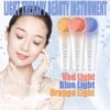 Household Handheld Facial Photon Rejuvenation Instrument Portable Three Color Light Rejuvenation Beauty Instrument