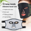 LED Photon Beauty Mask Instrument USB Electronic Mask IPL Rejuvenation Lightens Fine Lines Brighten Skin Tone Repair Skin