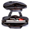 Leather Men Genuine Briefcase Male Large Handbags Black Men's 15.6" Laptop Bag Shoulder Busines Messenger