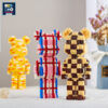 Moc Bearbrick 3d Microparticles Violent Bear Building Blocks Mini Model Micro Diamond Decoration Assembled Bricks Children 3