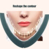Microcurrent V-face Face Lift Device 6Mode Heated Skin Rejuvenation Double Chin V Face Vibration Massager Wireless Remote Contro