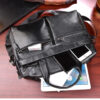 Quality Men High Genuine Leather Handbags Male Business Travel Briefcases Men's Cowhide Messenger Bags Tote