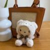 Sanrio Aroma Bear Series Kawaii My Melody Plushies Cinnamoroll Pochacco Plush Toys Anime Doll Cute Keychain 4