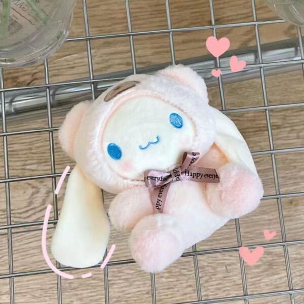 Sanrio Aroma Bear Series Kawaii My Melody Plushies Cinnamoroll Pochacco Plush Toys Anime Doll Cute Keychain 5