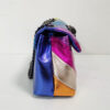 Summer Mini Rainbow Women Handbag Jointing Colorful Cross Body Bag Patchwork Shoulder Bag