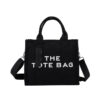 The Tote Bag Women's Bag New Fashion Printed Letter Canvas Handbag Luxury Brand Shoulder Crossbody Bags Shopping Classic 2023