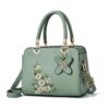 Women Embroidery Handbags Purse Tote Bags Fashion Handle Bag Large Capacity Crossbody Bags Female Portable Trendy Accessories