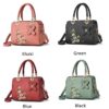 Women Embroidery Handbags Purse Tote Bags Fashion Handle Bag Large Capacity Crossbody Bags Female Portable Trendy Accessories