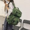 bag female Large-capacity new Korean high school student original ulzzang University backpack