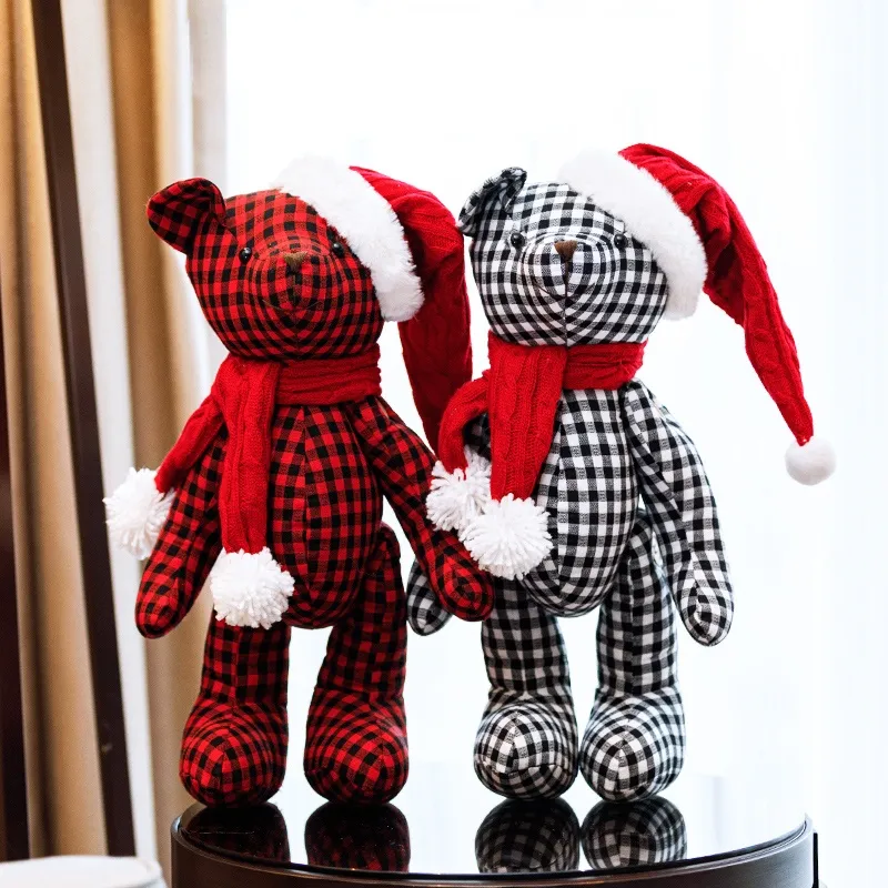 24styles Teddy Bear With Sweater Stuffed Animals Plush Toys Doll Baby Kids Girlfriends Birthday Wedding Party