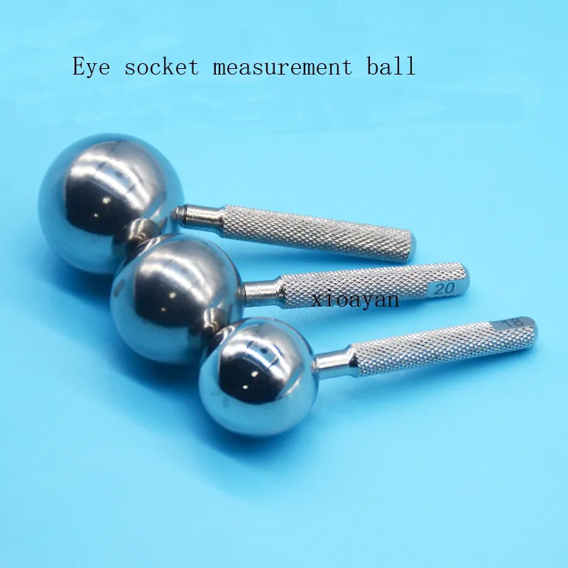 Cosmetic Plastic Instruments Ophthalmic Tools Eye Socket Measuring Instrument Measuring Ball And Eye Dimple Measuring Instrument