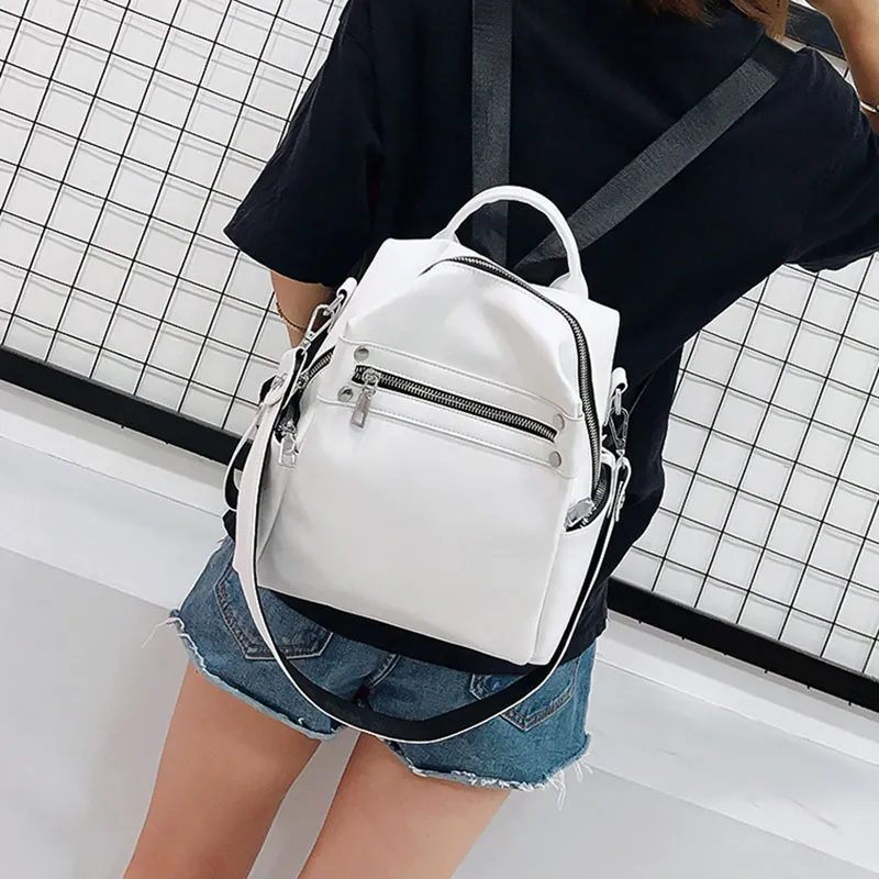 Fashion Women S Leather Backpack Casual Women S Backpack Bag 2023 Pu Small Women S Backpacks