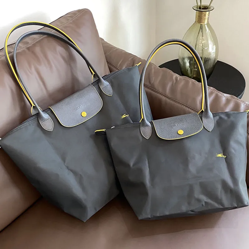 Luxury Brand Bag Classic Dumpling Nylon Handbag Women S Office Lady Vacation Shoulder Bag Casual Versatile