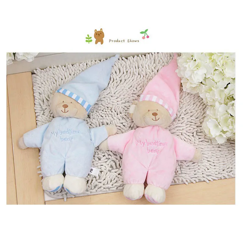 Unique Appease Baby To Sleep Plush Doll Bear Stuffed High Quality Sweet Cute Girls Boys Toys