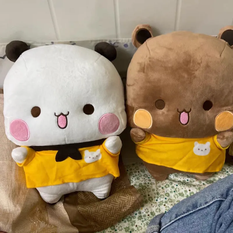 Yier Panda Plush Bubu And Dudu Cute Cartoon Bear Mitao Kawaii Stuffed Toy Soft Pillow Doll