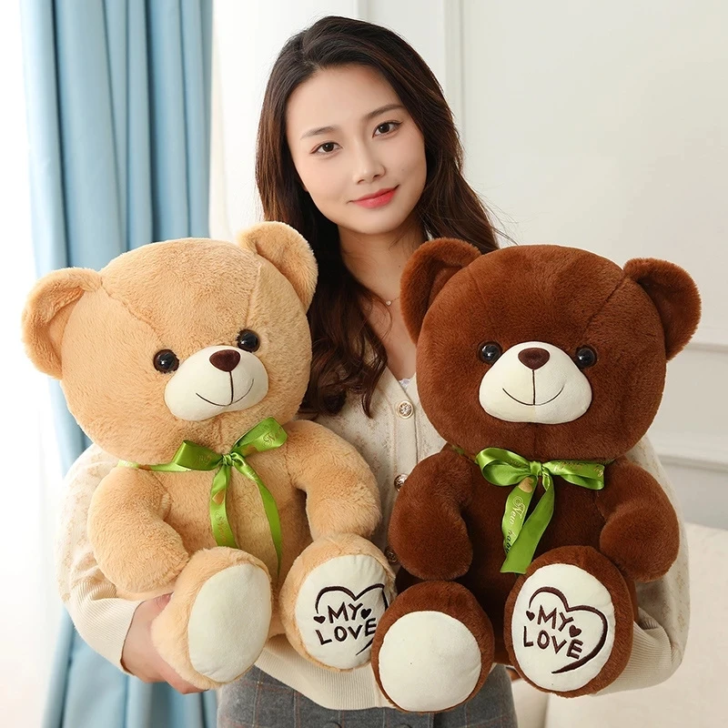 25 35 45cm High Quality Cute Toy Cartoon Teddy Bear Plush Toys Stuffed Plush Animals Lovely